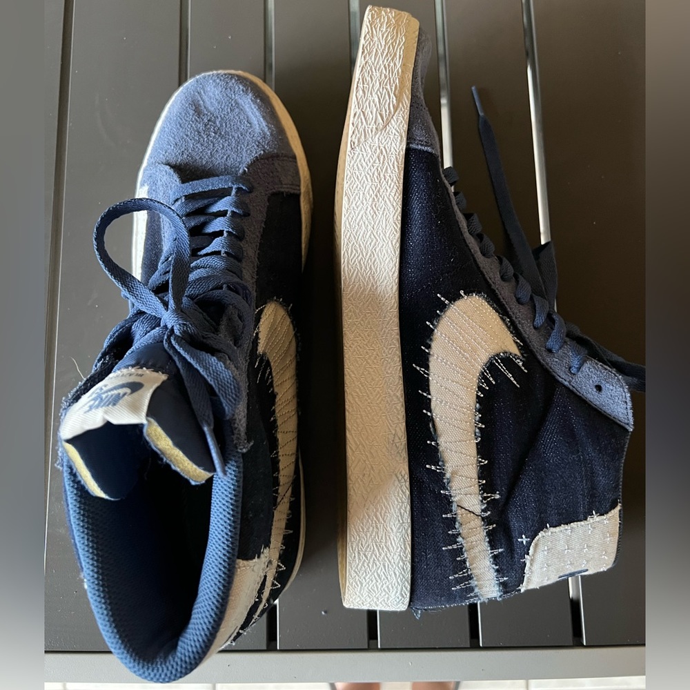 Nike Zoom SB Blazer "Sashiko" Men sneakers size 11.5 NO INSOLES